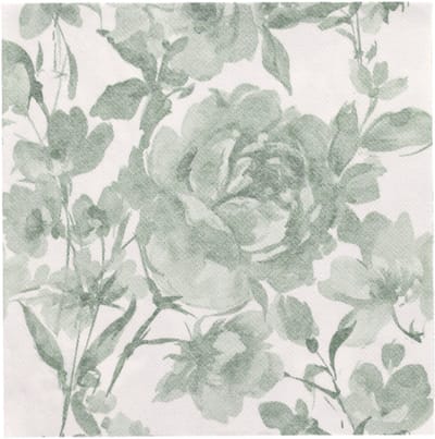 50 Servetten ROYAL Collection 1/4 vouw 40 cm x 40 cm donkergroen Rose