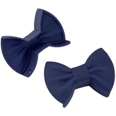 2 stuks siliconen ovenwanten creatieve boogvorm ovenhandschoenen hittebestendige pannenlappen voor koken mini-ovenhandschoenen keukengereedschap