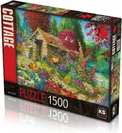 KS Games The Garden Shed Puzzel – 1500 Stukjes – 85 x 60 cm