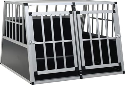 Medina Hondenbench met dubbele deur 94x88x69 cm