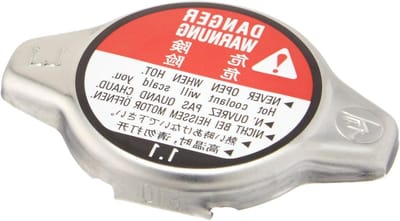 Radiateurdop - Koelsysteem dop - Koeling motor - Origineel onderdeel - 25 x 25 x 25 mm - Rood