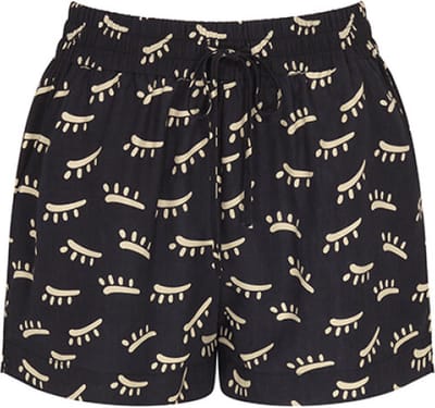 Triumph - Beach My Wear - Short - zwart print - Maat 40