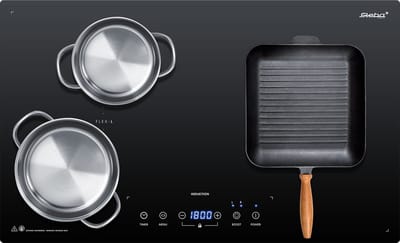 Steba IK3500Flex - Inductiekookplaat - Flexibele zone - Inbouw/vrijstaand
