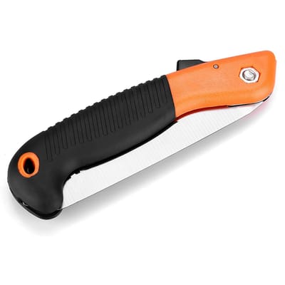 Opvouwbare Draagbare Handmatige Snoeizaag met Antislip Handvat Tuingereedschap voor Buiten Boom Snoeien black