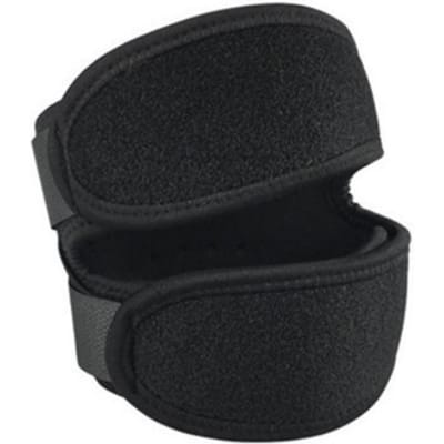 Patella Knieband Schokabsorptie Compressie Patellapees Kniebrace voor Sport Basketbal black