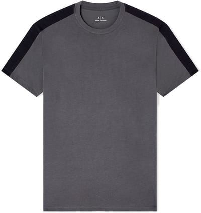 Armani Exchange Xm001283_af10361 T-shirt Met Korte Mouwen Grijs XL Man
