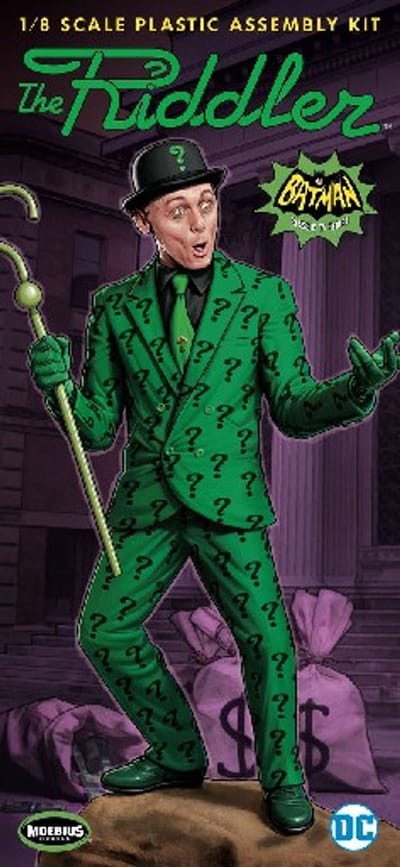 Moebius Modelbouwpakket Militaire voertuigen - 954 1966 Batman The Riddler - Figuur Plastic - 1:8 - Modelbouw