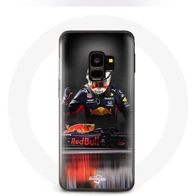 Hoesje - Red Bull - Samsung Galaxy S9 - Hard - Zwart - Formule 1 Max Verstappen