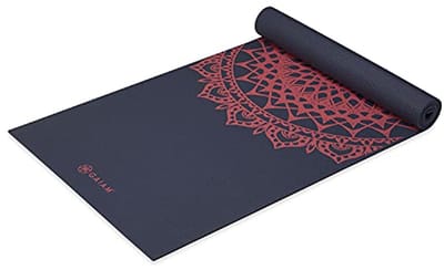 Extra Dikke Antislip Yogamat 6 mm - Omkeerbaar en Bedrukt voor Yoga en Pilates