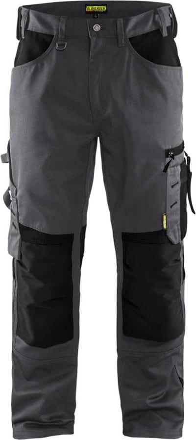 Blaklader Werkbroek zonder spijkerzakken 1556-1860 - Medium Grijs/Zwart - C152
