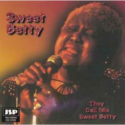 CD SWEET BETTY - They Call Me Sweet Betty JSPCD2101 JSP Records 1997 VK Blues Gebruikt