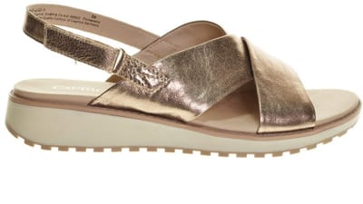 Taupe Metallic Sandalen Caprice maat 41