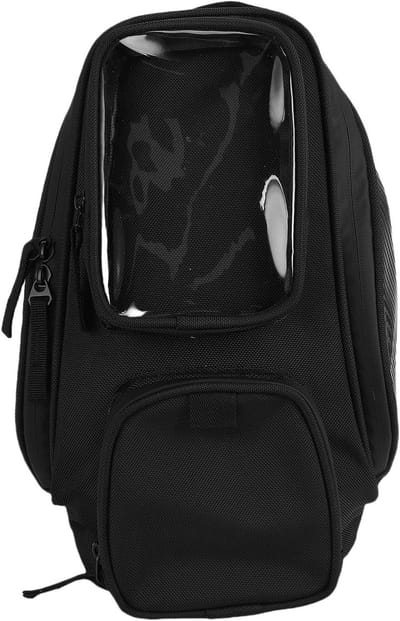 Motorfiets Tanktas met Sterke Magneten en Rugzakriemen - Waterdichte Oxford Zwart voor Brandstoftanks en Accessoires