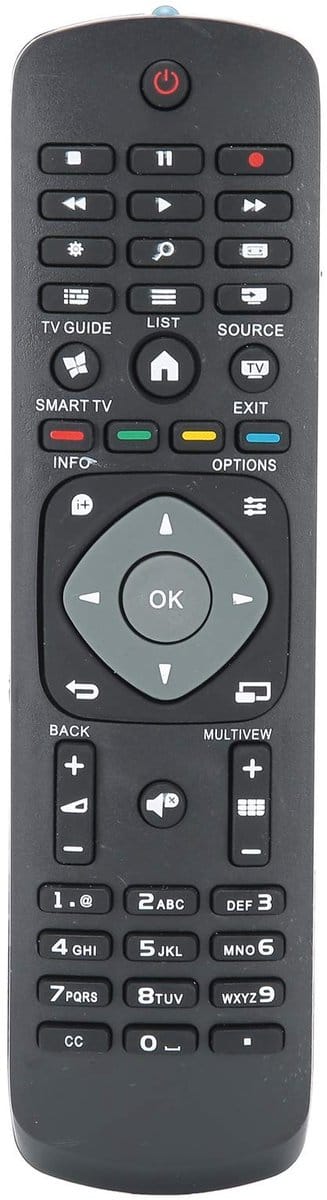 Allecto - Universele Afstandsbediening - Vervangingscontroller - Zwart - Geschikt voor LCD LED TV's - Handig en gebruiksvriendelijk