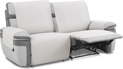 Belmarti Geo Recliner bankbeschermer - 3-zits - 225 cm - Ivoor