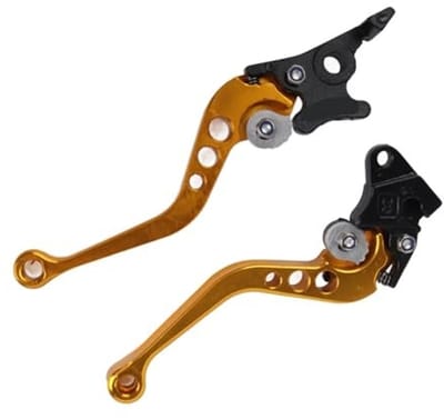 Dailygoods- Remhendel Universeel - Motorfiets/Scooter - CNC Aluminium - 22mm - Trommelrem - Hoogwaardige Kwaliteit - Innovatief Ontwerp - Motorfietsremhendel