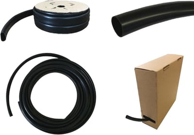 Isolatieslang PVC - Beschermbuis Kabel - Draad Beschermen - Zelfdovend Materiaal - 100 Meter - Zwart