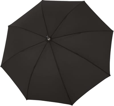 doppler Paraplu Vienna Long Automatic Umbrella Black Zwart