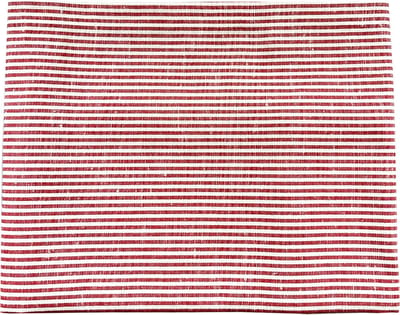 Rakel tafelloper stripe red - set van 2