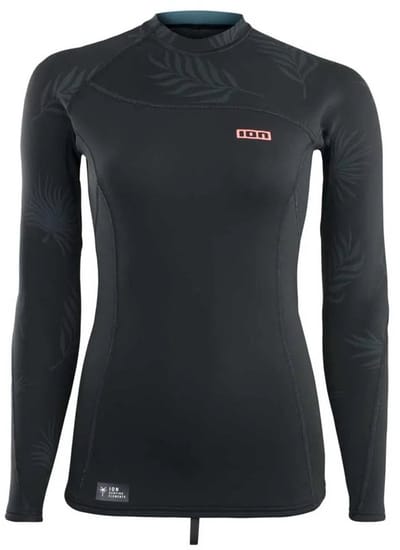 Ion Neo Top Dames Rash Guard Met Lange Mouwen 2 Mm Zwart XS Vrouw