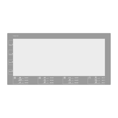 AEG Deurglas - 524x263mm 140060152018