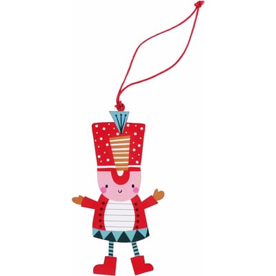 Houten soldaat kerstdecoratie Rex London