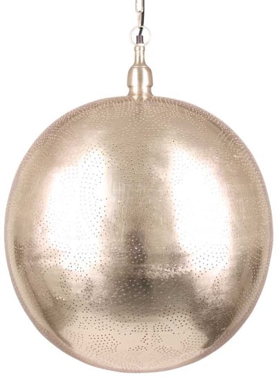 Safaary - Hanglamp Filigrain Nikkel Goud Amani Ø 50 x 62cm