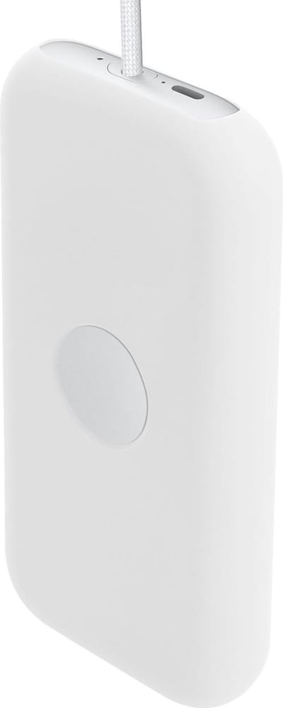 kwmobile hoesje compatibel met Apple Vision Pro case - Beschermhoes - Siliconen hoes voor VR bril batterij - VR accessoires - Cover in wit