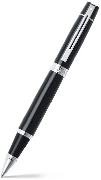Sheaffer Rollerball 300 - Glanzend Zwart en Chroom - Penpunt M