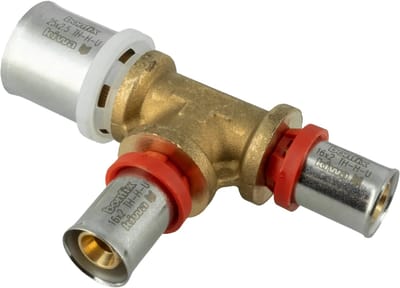 Bonfix Alu-pers verloop T-stuk 25 x 16 x 16 mm