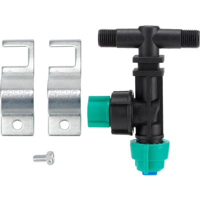 Buse de brumisation Pulvérisateur atomiseur à jet plat pour jardin agriculture patio irrigation black