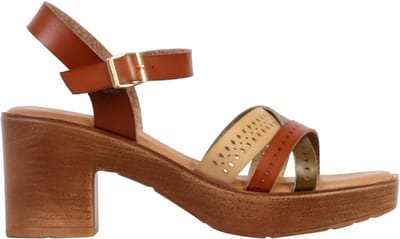 Sandalen met hak