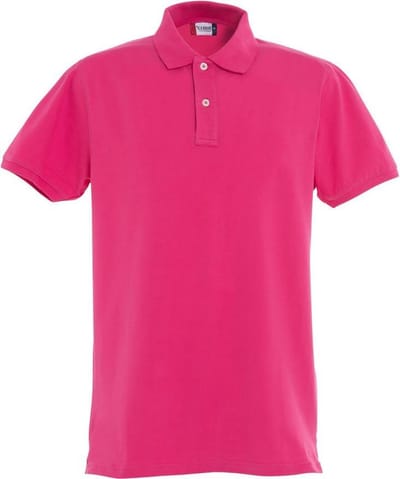 Clique Stretch Premium Polo 028240 - Helder kersen - S