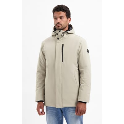 No Excess Jacket Long Soft Shell Stone Größe: S | Winterjacken Outlet | Herren