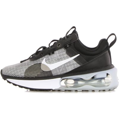 W Air Max 2021 Lage damesschoen zwart/wit/metallic zilver/rookgrijs