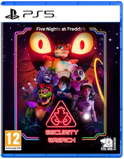 Dailygoods- Videogame Five Nights at Freddy's: Security Breach - Horrorgame - Compact ontwerp - Geschikt voor gezinnen - Gregory's avontuur - Nieuwe bedreigingen
