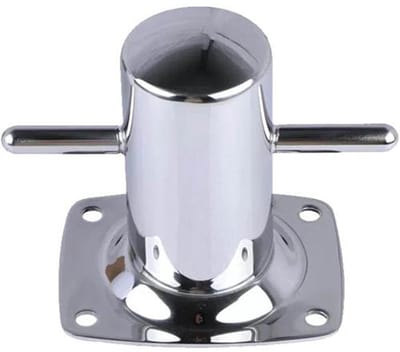 Hollex RVS Bolder op Plaat Ø60 x 120 mm