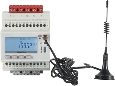 Energiemeter - Elektriciteitsmeter - Driefasig Meten - Optionele RS485 - Compact Formaat