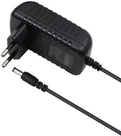 Compatibele Oplader - Netvoeding Adapter - Muziek Maken - Kortsluitingsbeveiliging - 4 x 2 x 5 cm - Zwart
