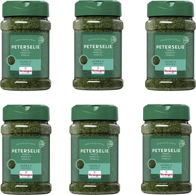 Verstegen - Peterselie gesneden - Pure - Strooibus small - 6 stuks - Kruiden & specerijen - 150g