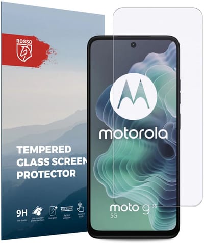 Rosso Screen Protector Geschikt voor Motorola Moto G35 | 9H Tempered Glass | Glasplaatje | Beschermlaag | Beschermglas | 9H Hardheid