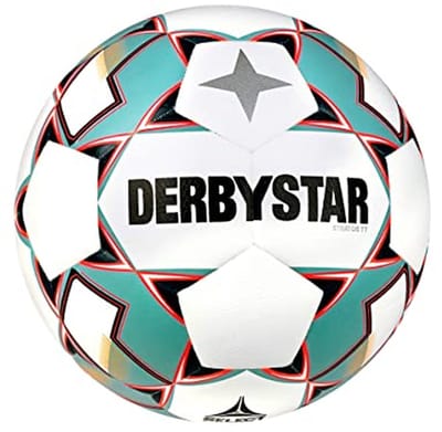 Voetbal Trainingsbal - Wedstrijdbal - Sporten Buiten - Dubbel Gebonden Constructie - Maat 5 - Wit Blauw Oranje