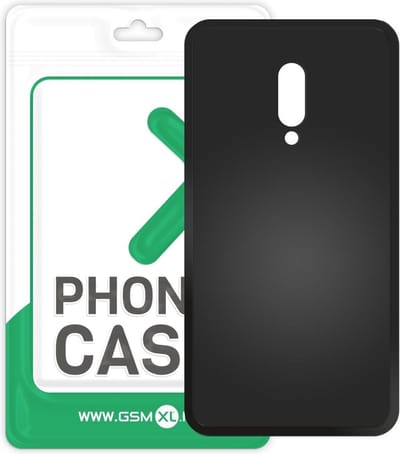OPPO A9 (2020) - Telefoonhoes - Matzwart - Backcover
