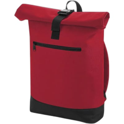 BagBase Roll-Top Backpack BG855 - Classic Red - 32 x 44 x 13 cm
