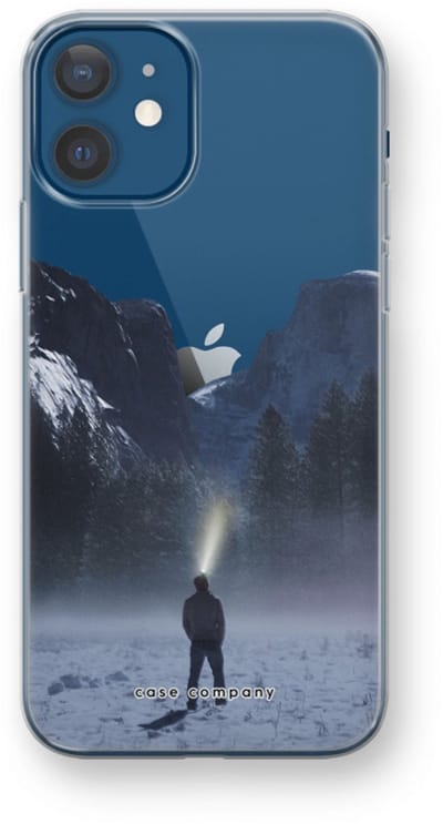 Case Company® - Hoesje geschikt voor iPhone 12 mini hoesje - Wanderlust - Soft Cover Telefoonhoesje - Bescherming aan alle Kanten en Schermrand