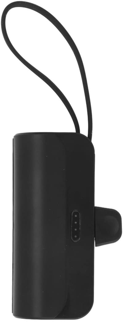 Dailygoody - Mini Draagbare Oplader - Snel Opladen - Ultra Compact Power Bank - Kleine en Leuke Battery Pack - Geschikt voor iOS en Type C - 82 mm For
