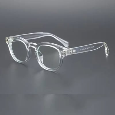 computerbril.shop® Jaren 30' Vintage Computerbril - Transparant - Blauw Licht Filter Bril - Blue Light Glasses - Beeldschermbril - Anti blauw licht - Gaming Bril - Vermoeide ogen - Hoofdpijn - Bril computer/tv schermen - Unisex - Zonder sterkte