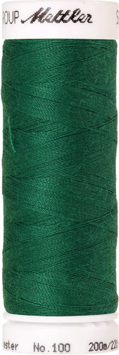 Amann Mettler Seralon Naaigaren – Field Green (0909) – 200 m – No. 100 – 100% Polyester – Per Stuk