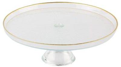 BRICARD REXY PATISSERIEBORD | 32 CM TRANSPARANT-GOUD