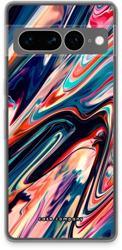 Case Company® - Hoesje geschikt voor Google Pixel 7 Pro hoesje - Quantum Being - Soft Cover Telefoonhoesje - Bescherming aan alle Kanten en Schermrand